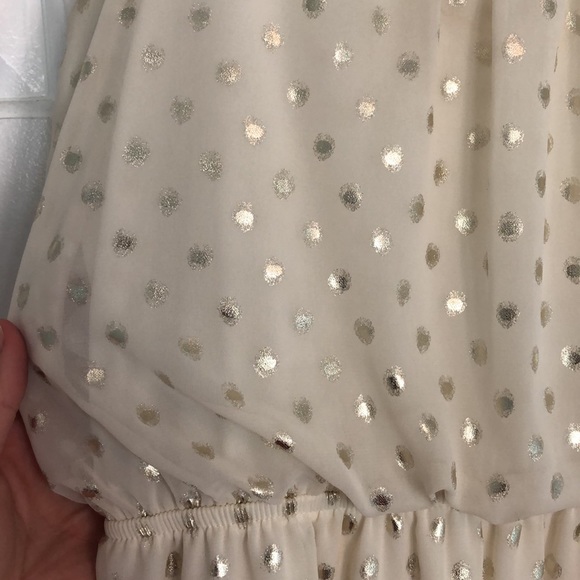 White polka dot dress from Francescas - Picture 3 of 4